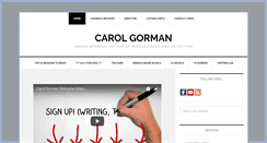 Desktop Screenshot of carolgorman.com